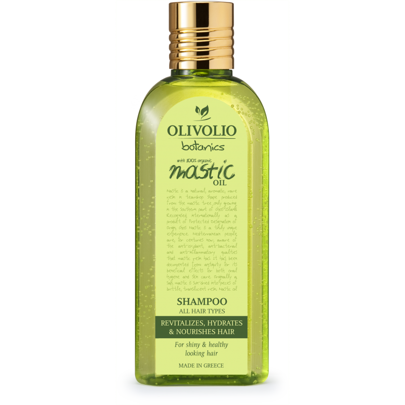 Шампоан за коса Mastic Oil Shampoo All Types - Коса - Натурална гръцка козметика Olivolio
