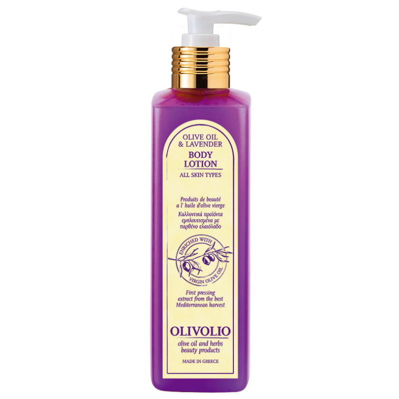 Olivolio Lavender Body Lotion 250 ml - Лице - Натурална гръцка козметика Olivolio