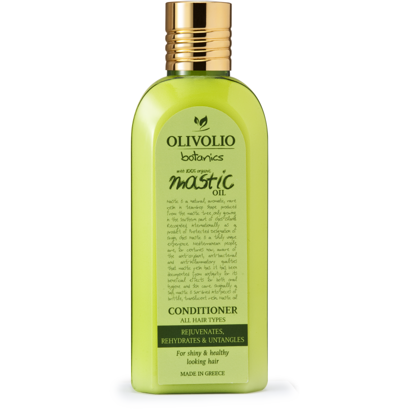 Olivolio Mastic Oil Conditioner All Hair Types 200 ml - Коса - Натурална гръцка козметика Olivolio