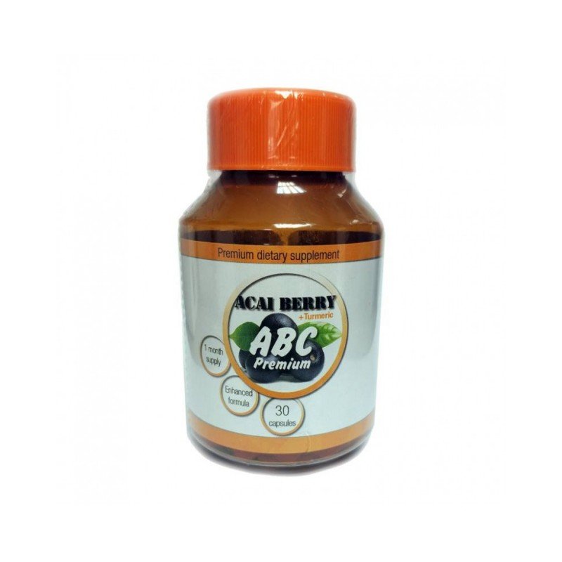ABC Acai Berry Premium (ABC Акай Бери) 30 капсули с Акай